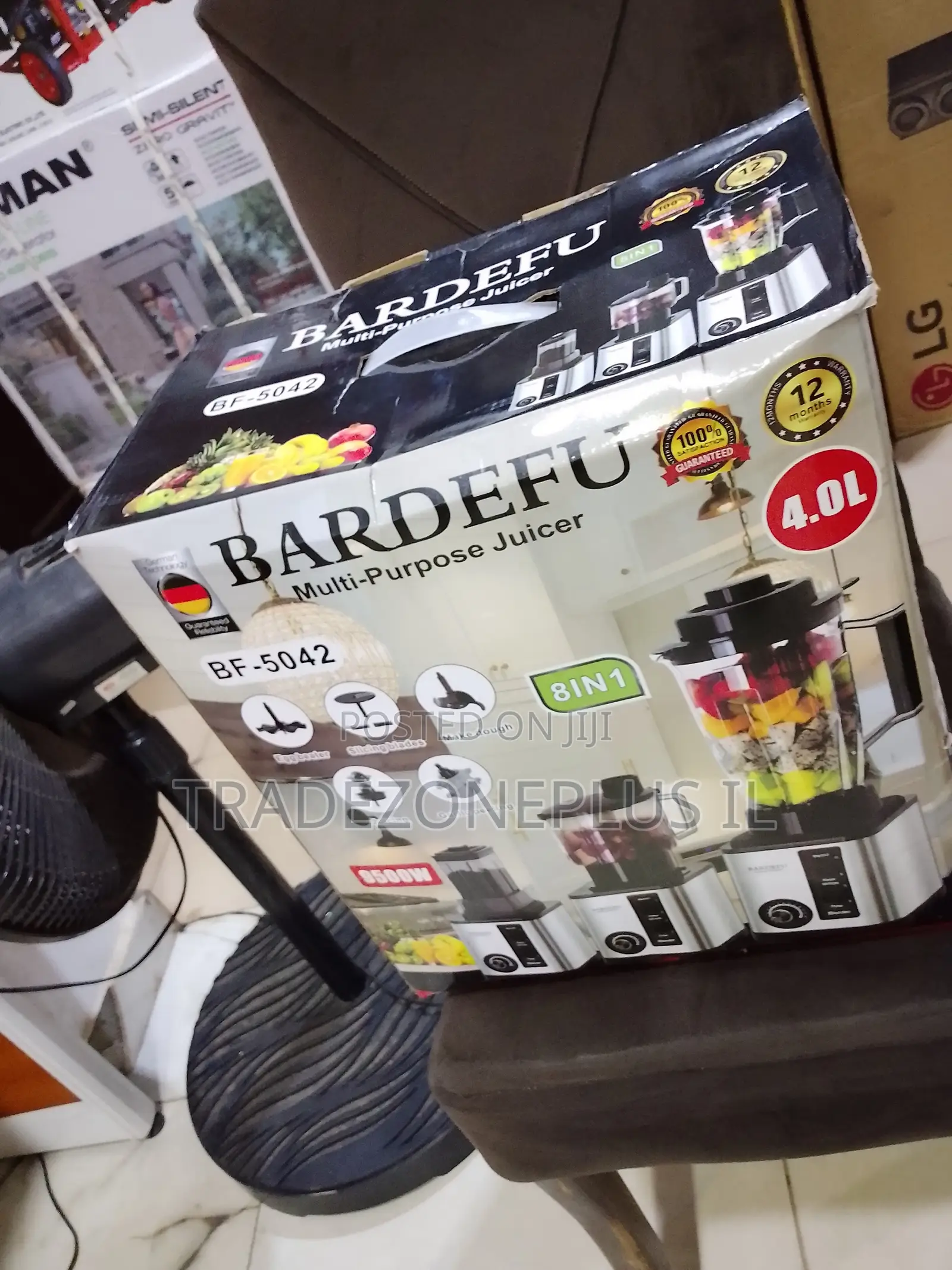 Powerful Bardefu 8-in-1 Juice Extractor Set