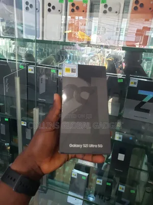 New Samsung Galaxy S21 Ultra 5G 128 GB Black
