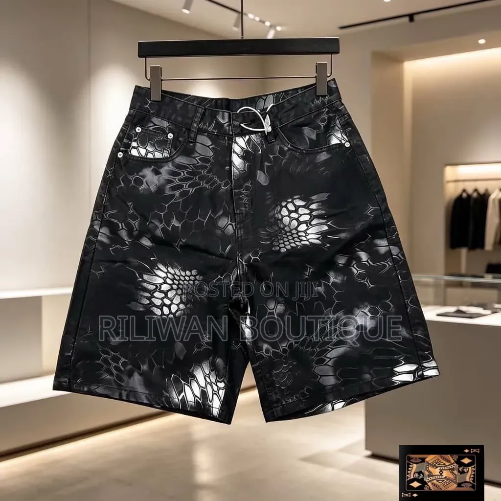 Luxury Men Short Jeans
