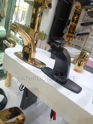 Black Sensor Basin Tap