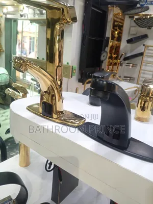 Black Sensor Basin Tap