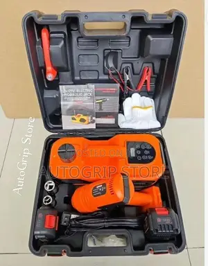 Brand New 5-in-1 Electric Hydraulic Car Jack Kit
