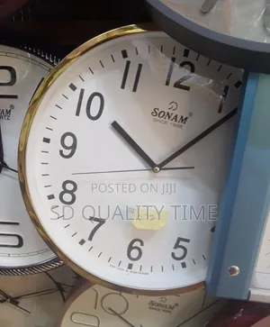 Silent Sweep Plain Wall Clock