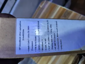 New Laptop HP 32GB SSD 1T