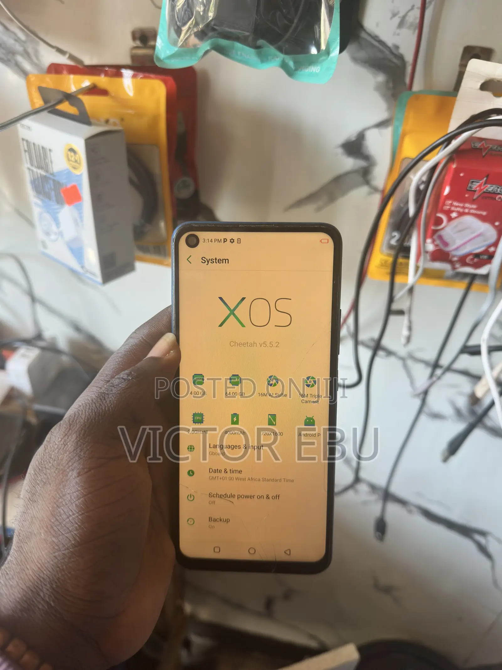 Infinix S5 Lite 32 GB Blue