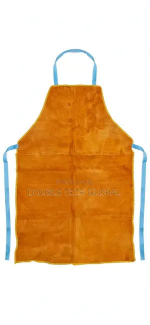 Leather Welding Apron - Heat Resistant Cowhide Welder Safety Apron