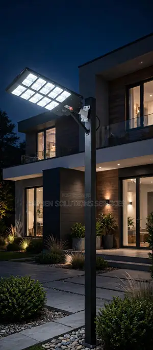The Suntrik 3500W 6500K Solar Street Light for Estates