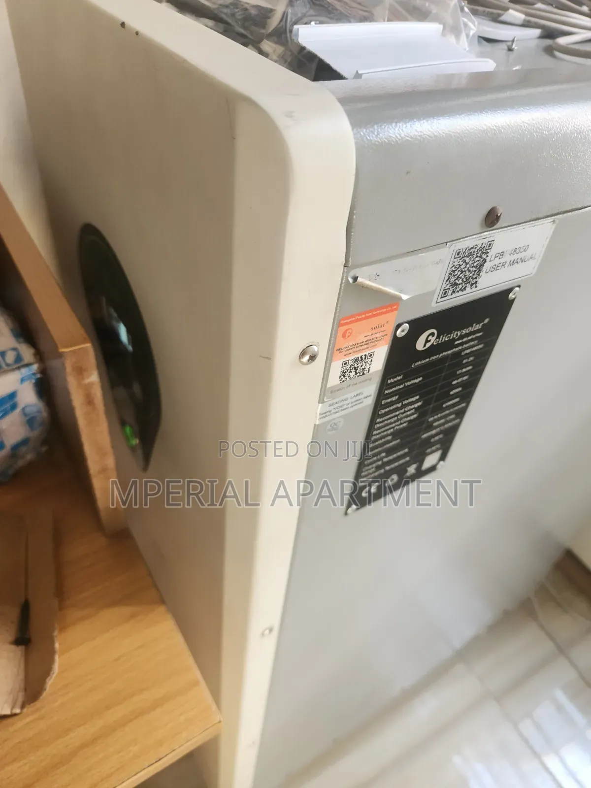 Felicity 17.5kw Lithium Iron Battery