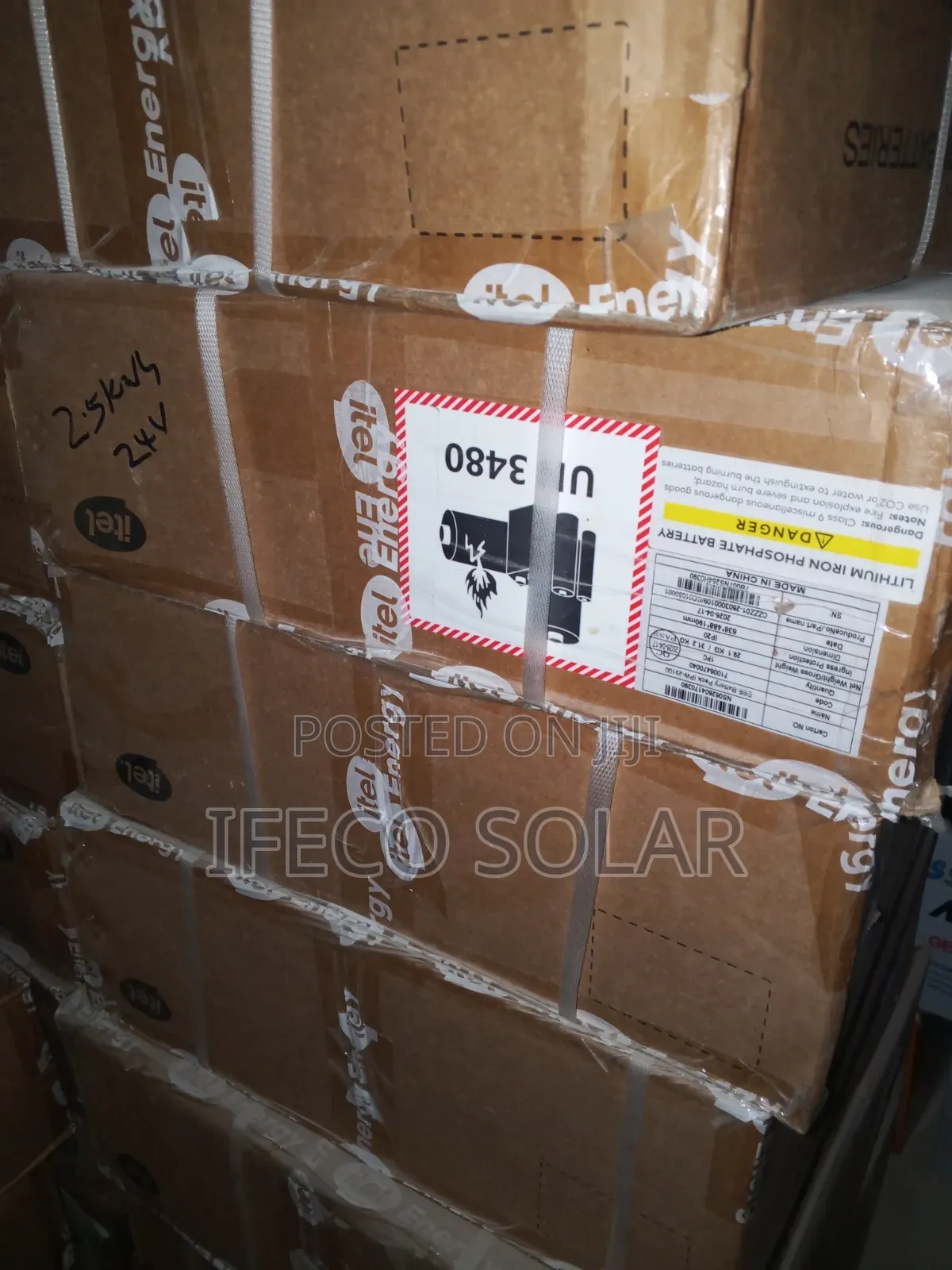 Itel 2.5kwh Lithium Battery