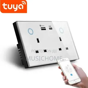 Smart Socket Tuya Alexa Wifi Double Gang
