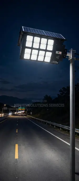 Suntrik 3500W 6500K Solar Street Light for Roads and Compounds