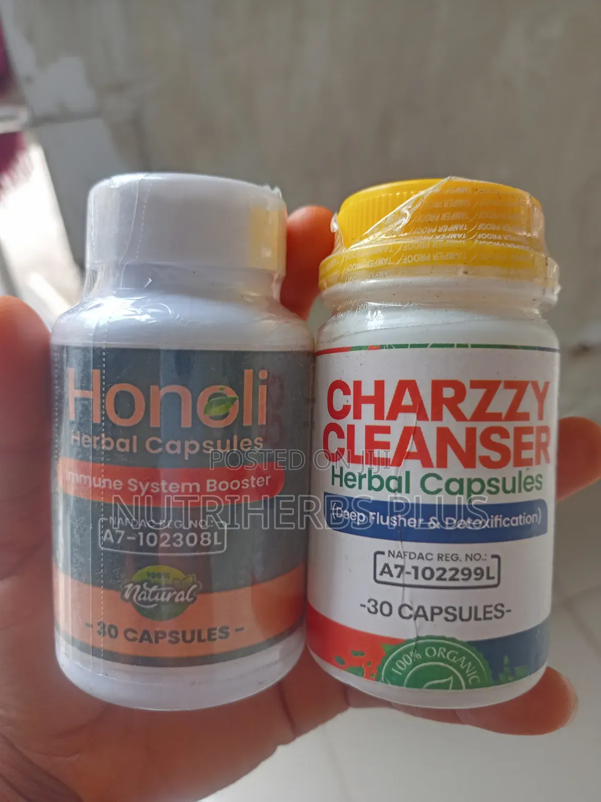 CHARZZY CLEANSER CAPSULE & HOMOLI CAPSULE (Deep Flush & Detoxification
