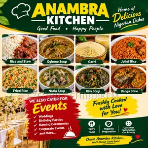Anambra Kitchen – Delicious Nigerian Food & Catering Services