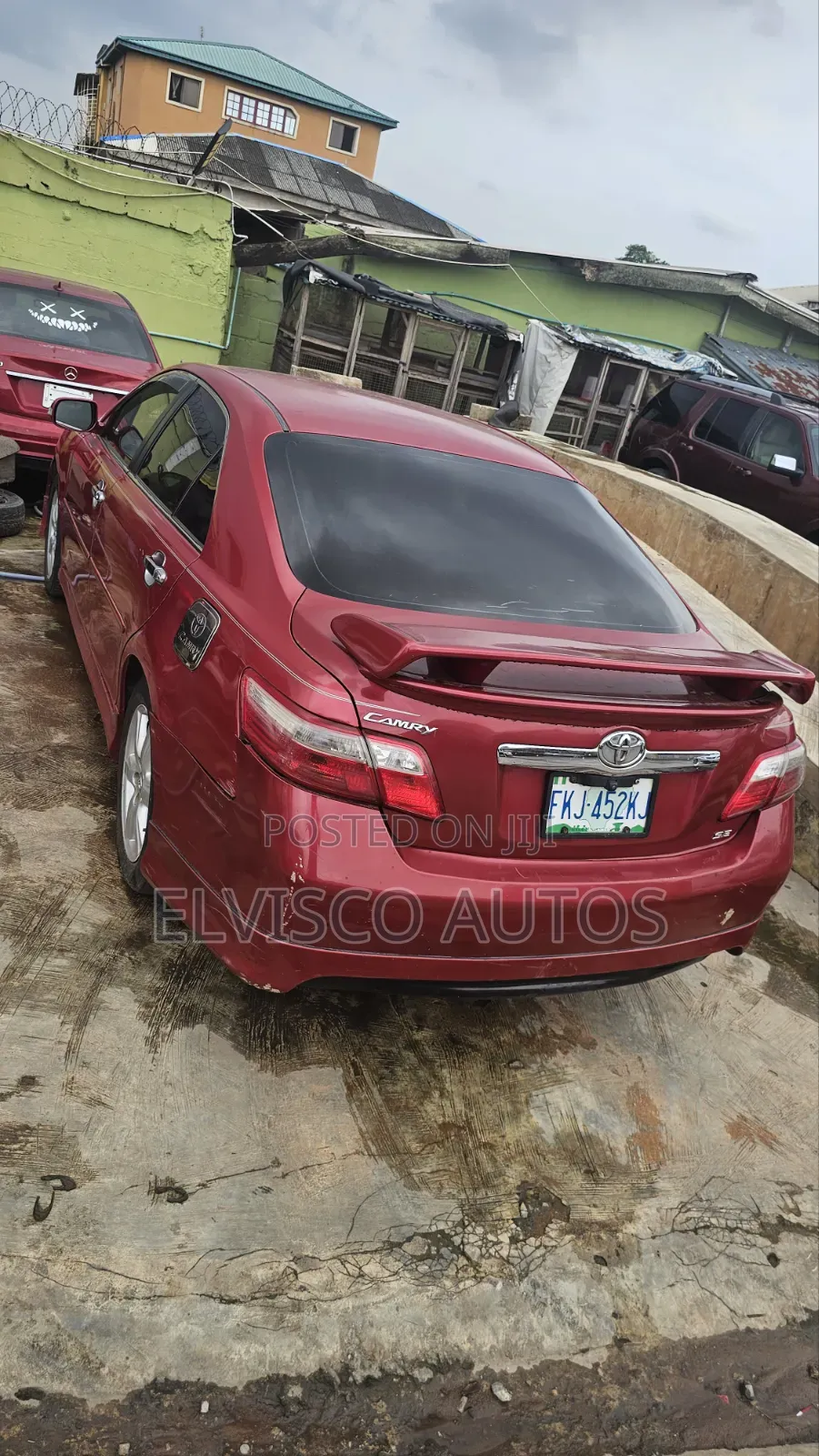 Toyota Camry 2007 Red