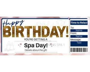 SPA Birthday Voucher