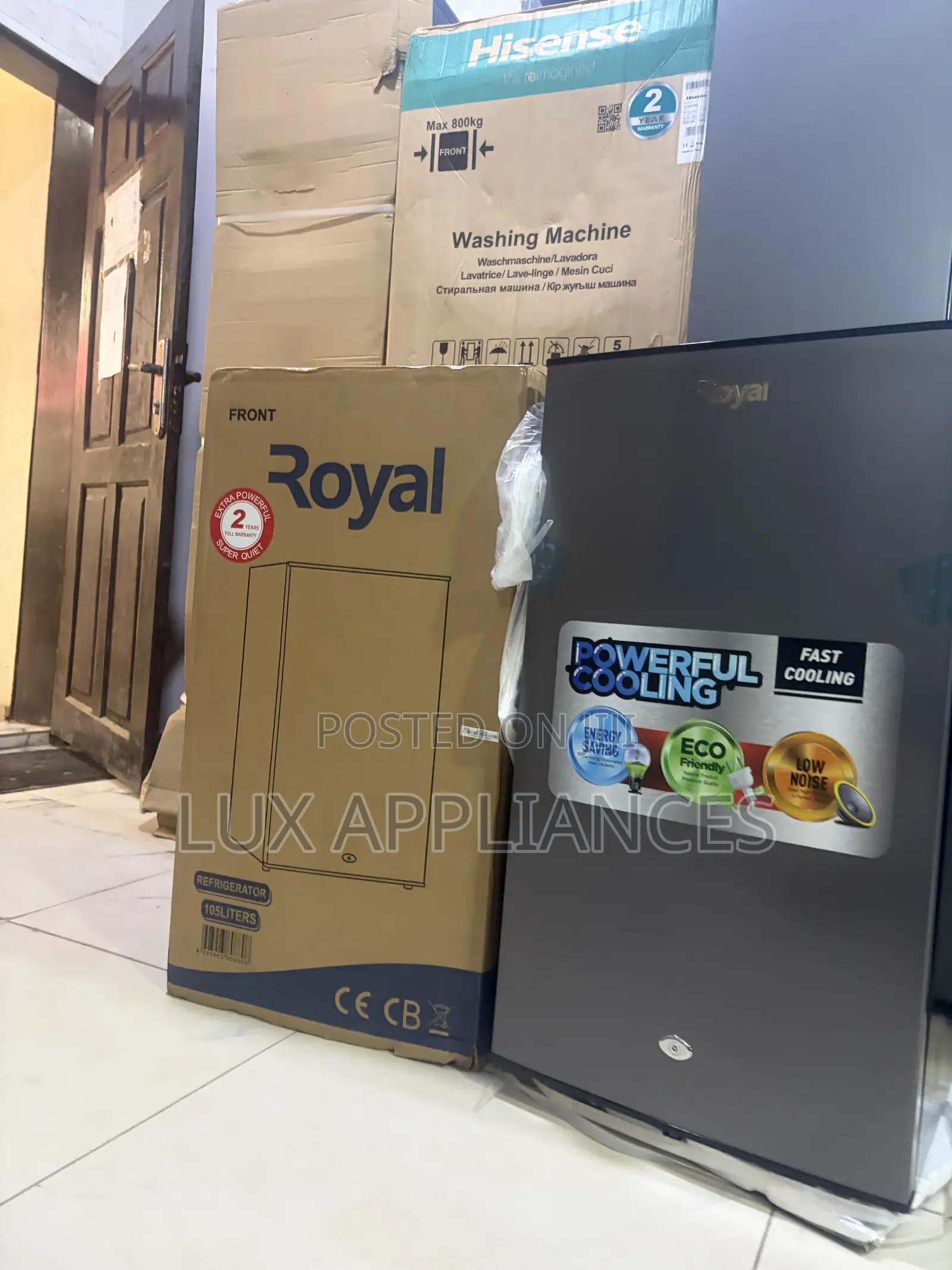 Royal 105L Household Refrigerator