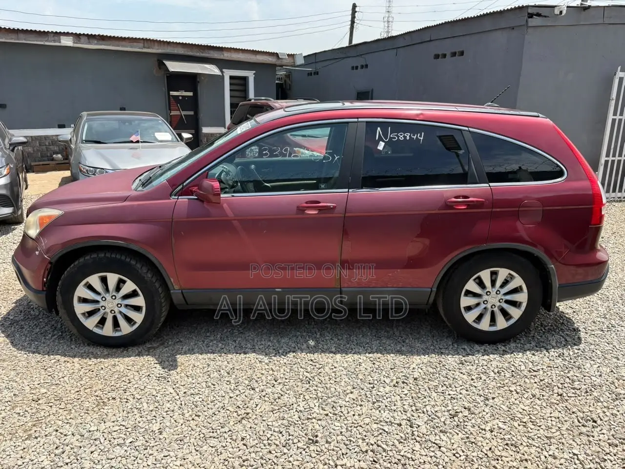 Honda CR-V 2009 Red