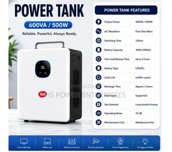 Itel All in One Inverter Power Station