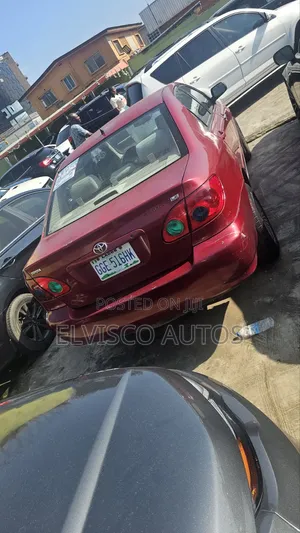 Toyota Corolla 2005 Red
