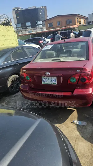Toyota Corolla 2005 Red