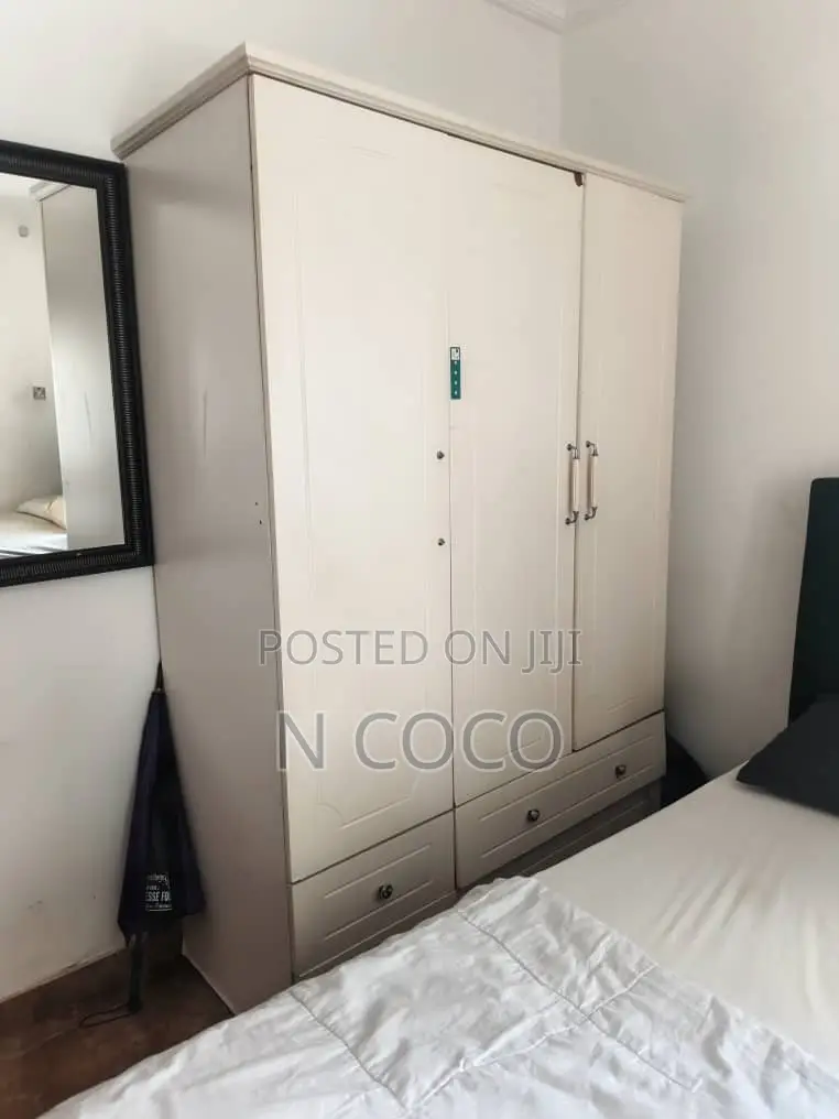 2pcs Imported White Wardrobes