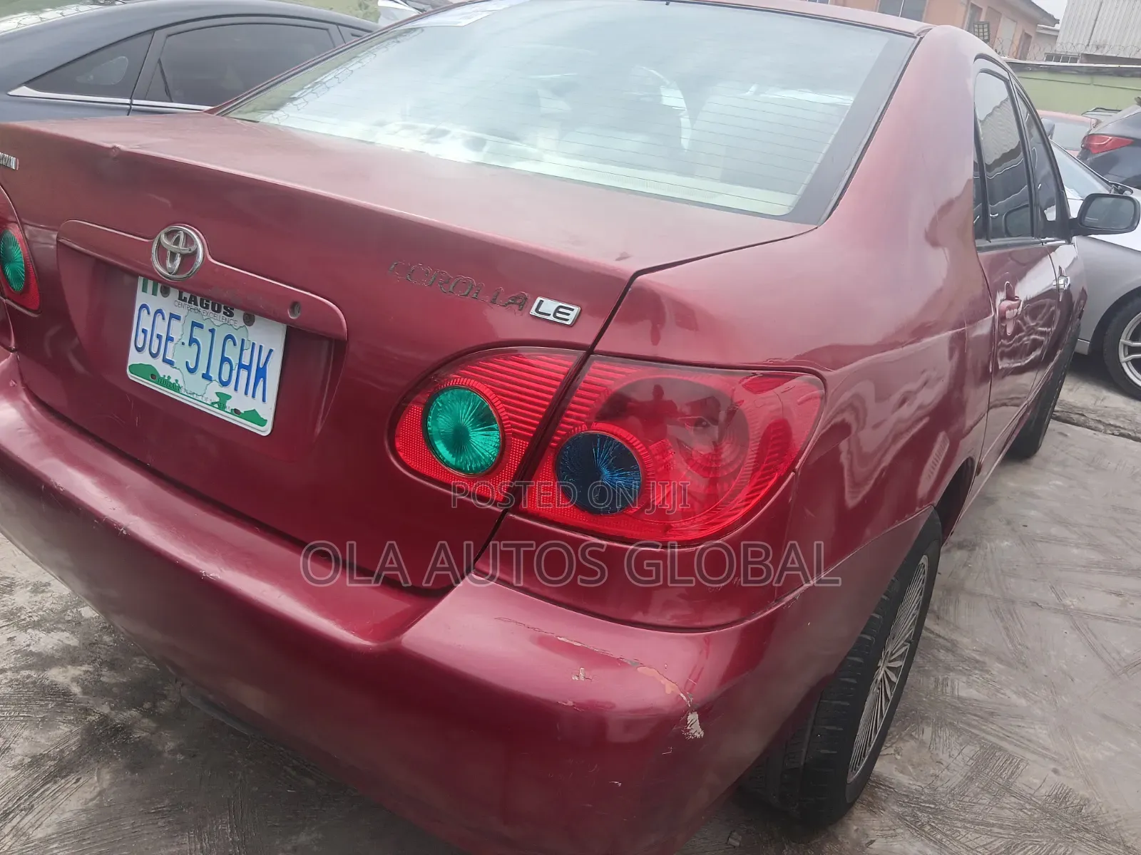 Toyota Corolla 2008 Red