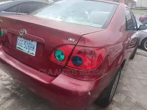 Toyota Corolla 2008 Red