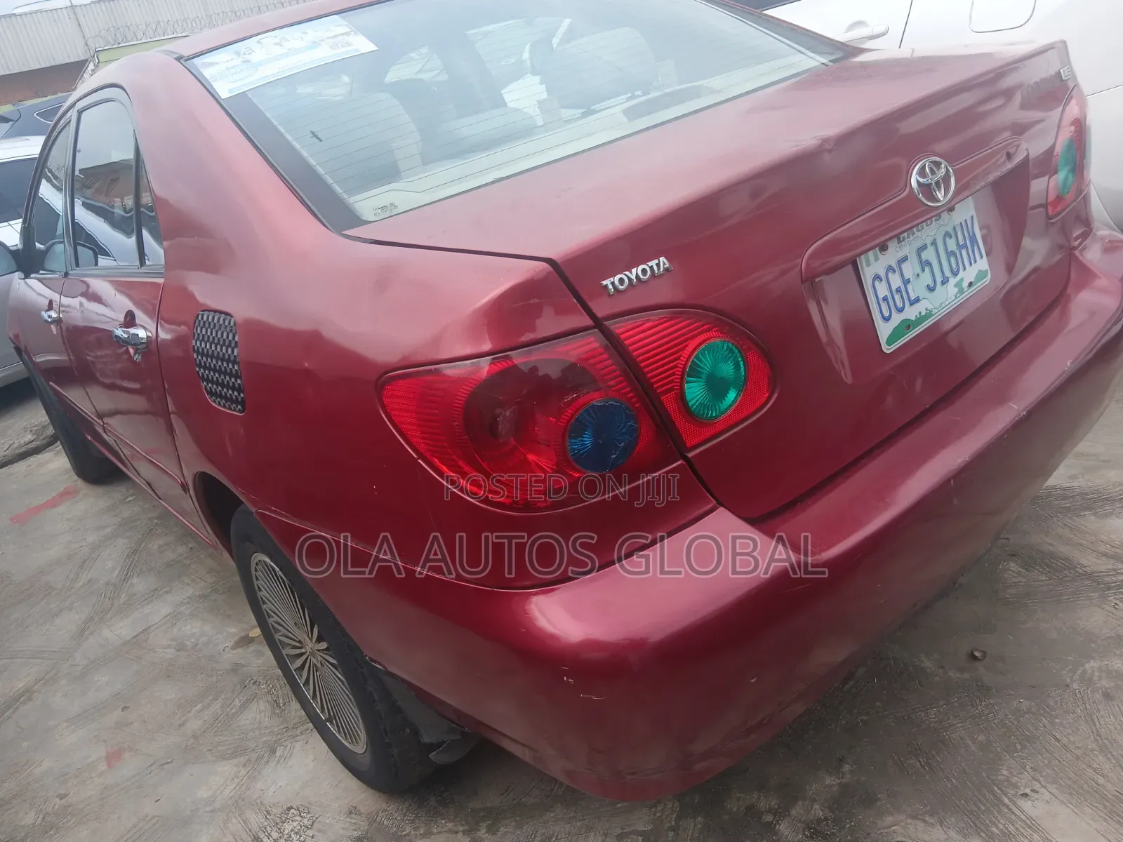 Toyota Corolla 2008 Red