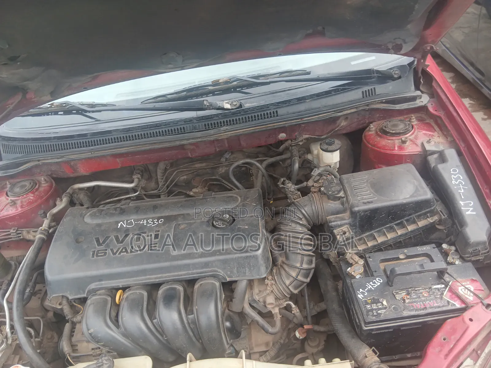 Toyota Corolla 2008 Red