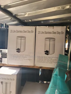20 Litre Stainless Steel Step Bin