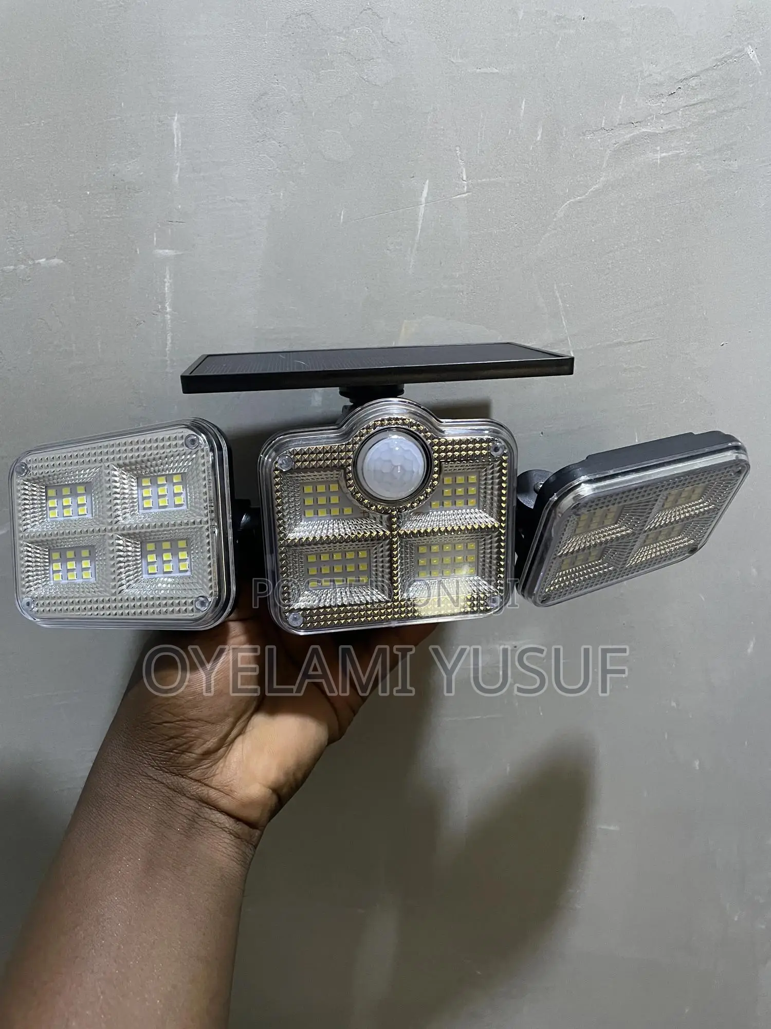 Solar Split Wall Light
