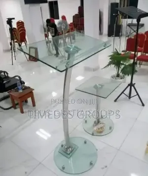 2 in One Glass and Acrelic Pulpit