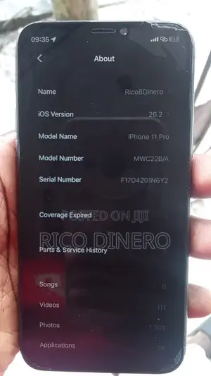 Apple iPhone 11 Pro 64 GB Black