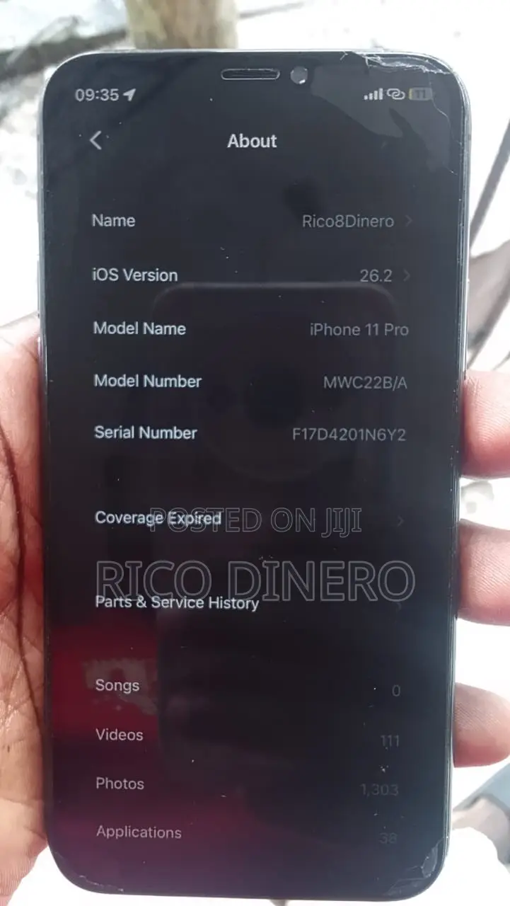 Apple iPhone 11 Pro 64 GB Black