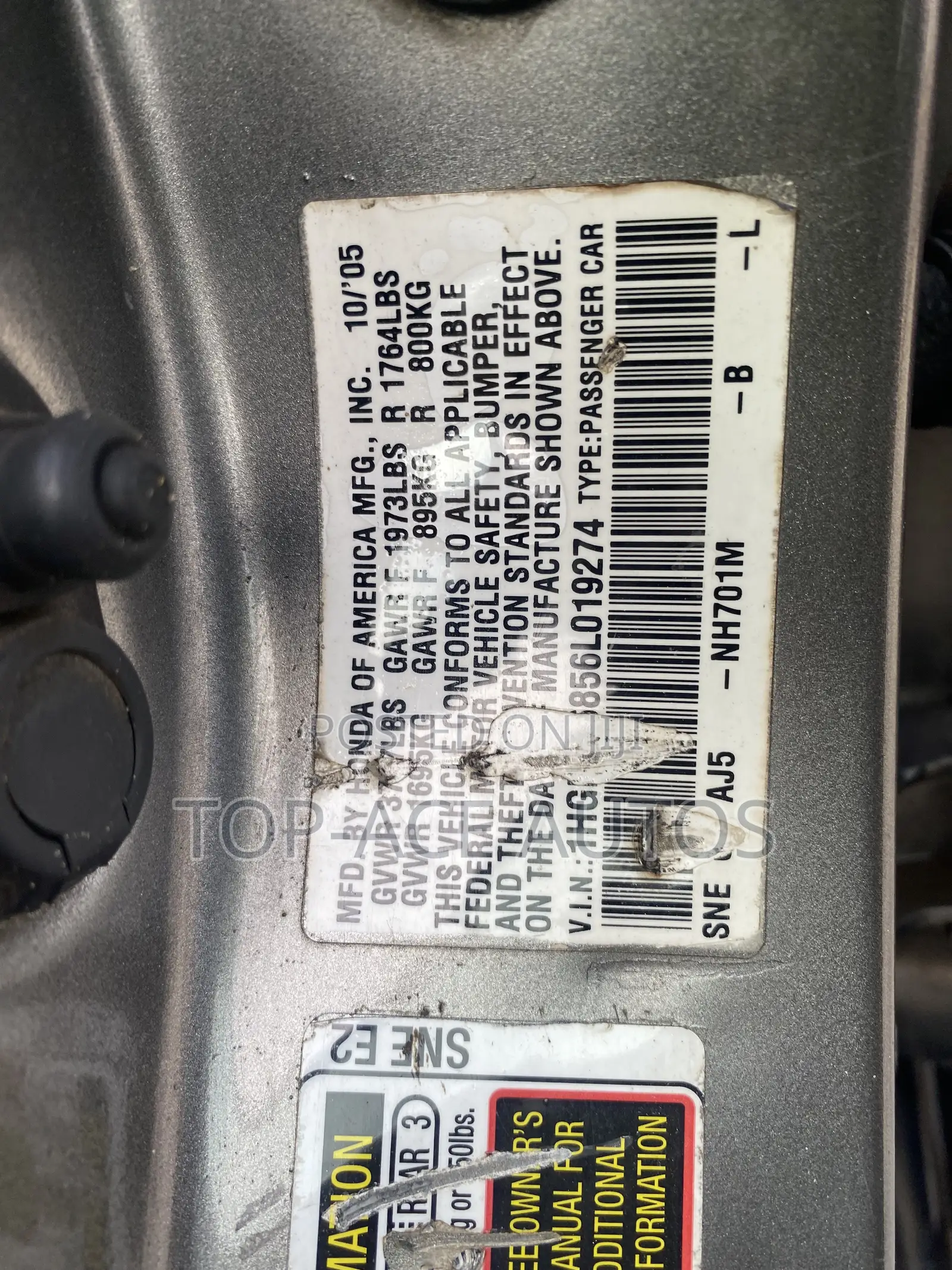 Honda Civic 2006 Gray