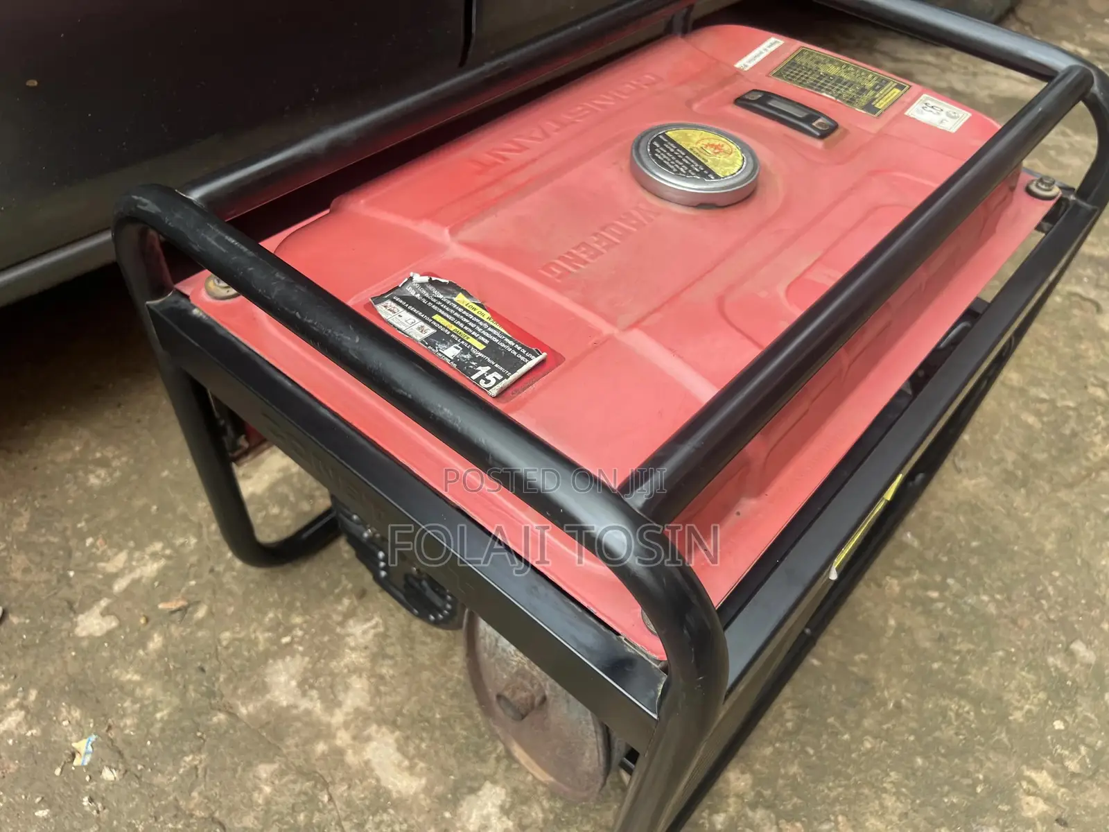 Elepaq Red Used 2.8kv Generator