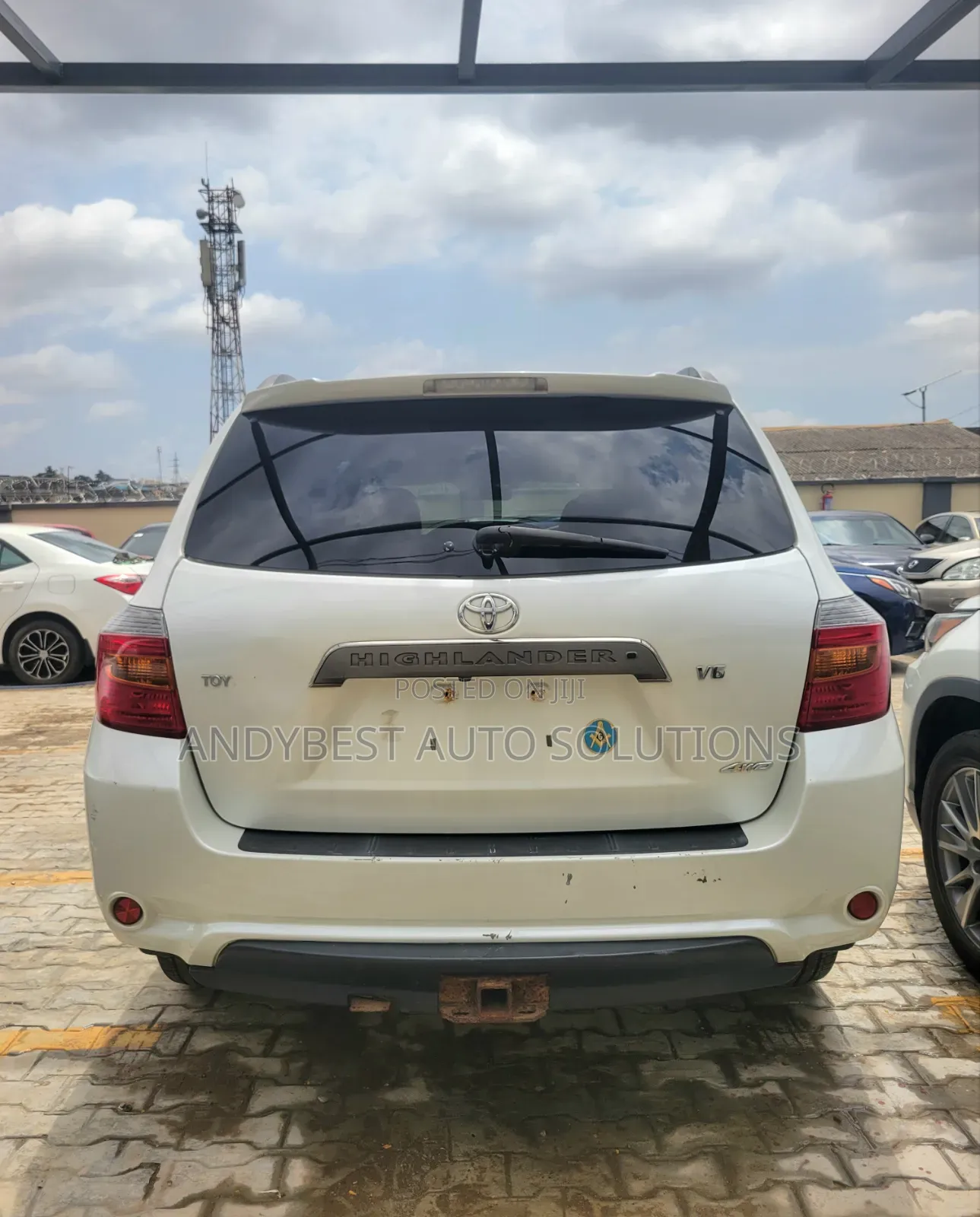 Toyota Highlander 2009 White