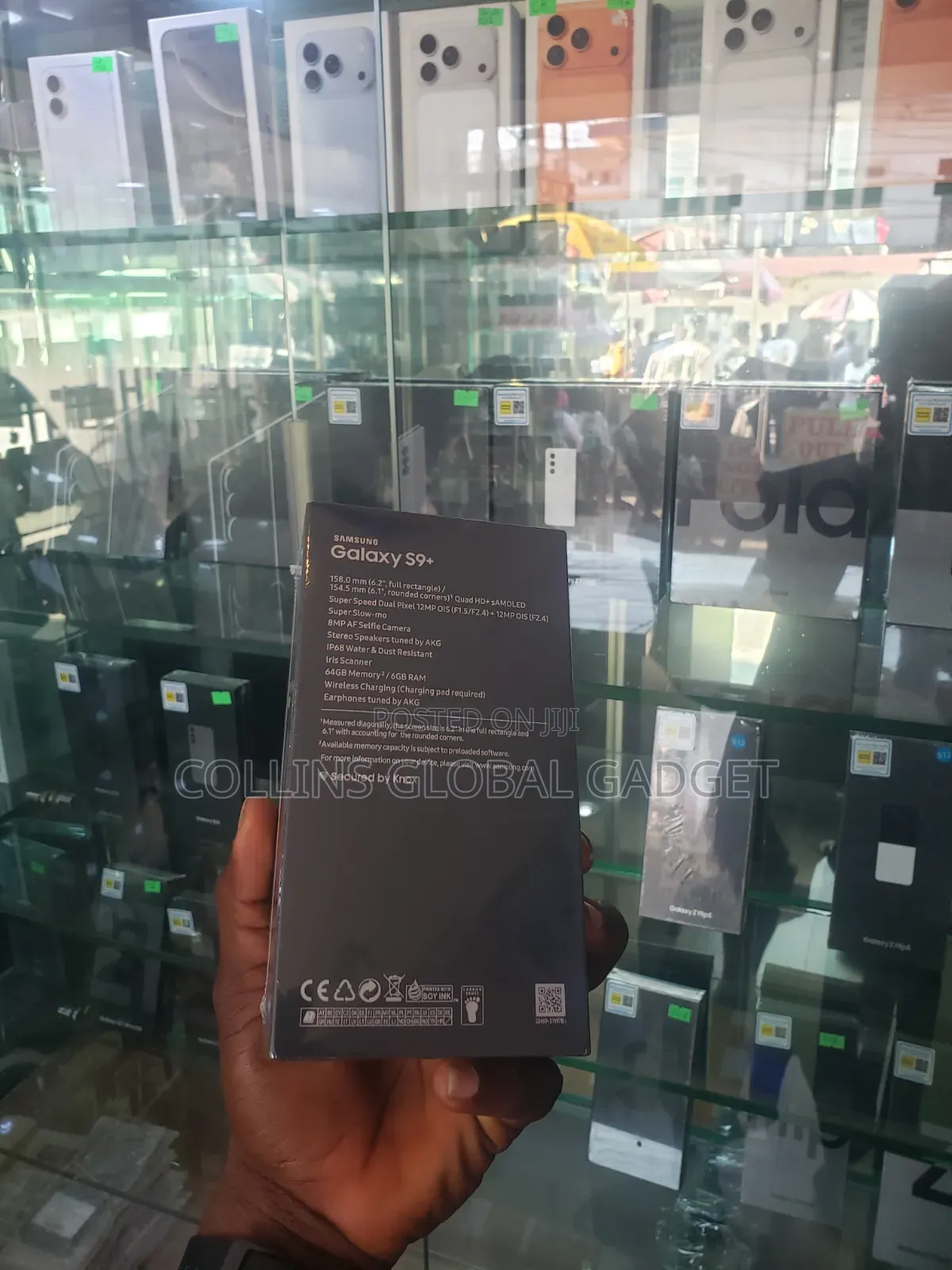 New Samsung Galaxy S9 Plus 64 GB Black