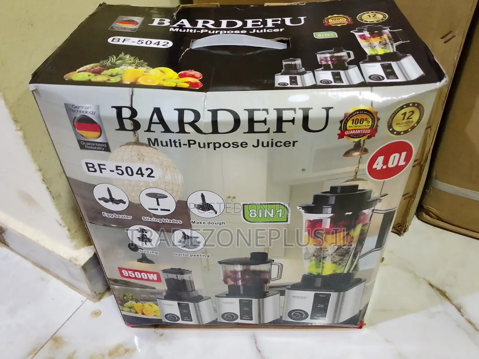 Bardefu BF-5042 4.0L 9500W Smoothie Blender