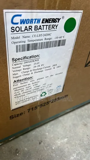 5kwh Cworth Lithium Battery