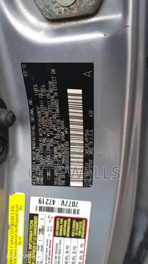 Toyota Sienna 2012