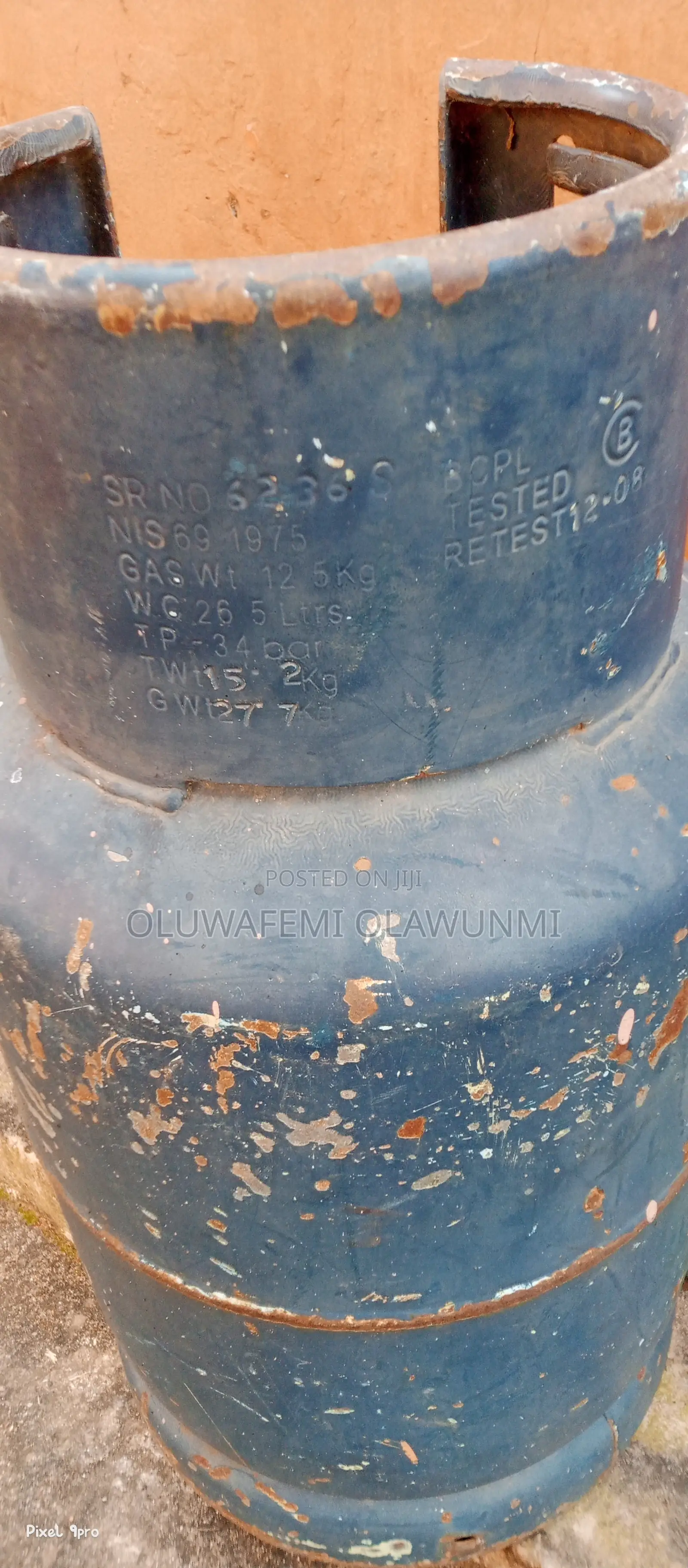 12kg Gass Cylinder