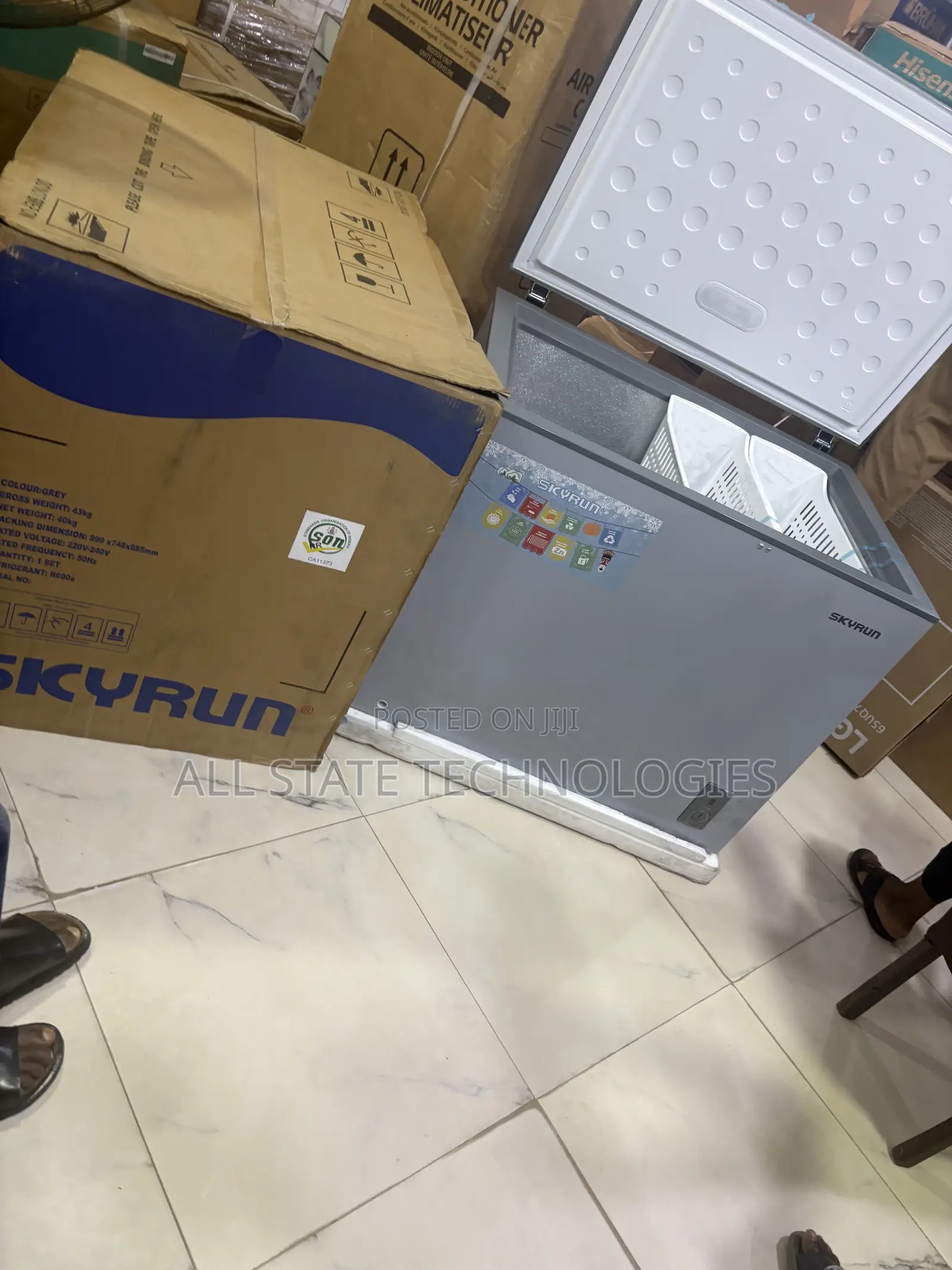 SKYRUN BD-260A 260L Freezer for Kitchen Storage