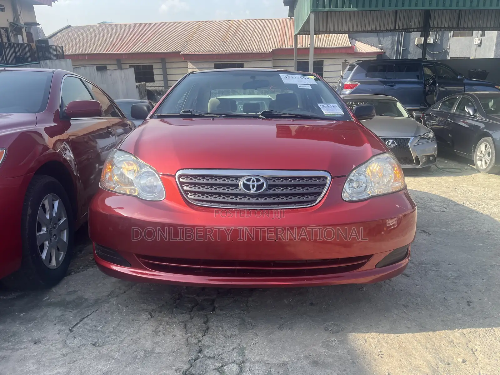 Toyota Corolla 2008 Red