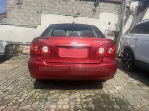 Toyota Corolla 2008 Red