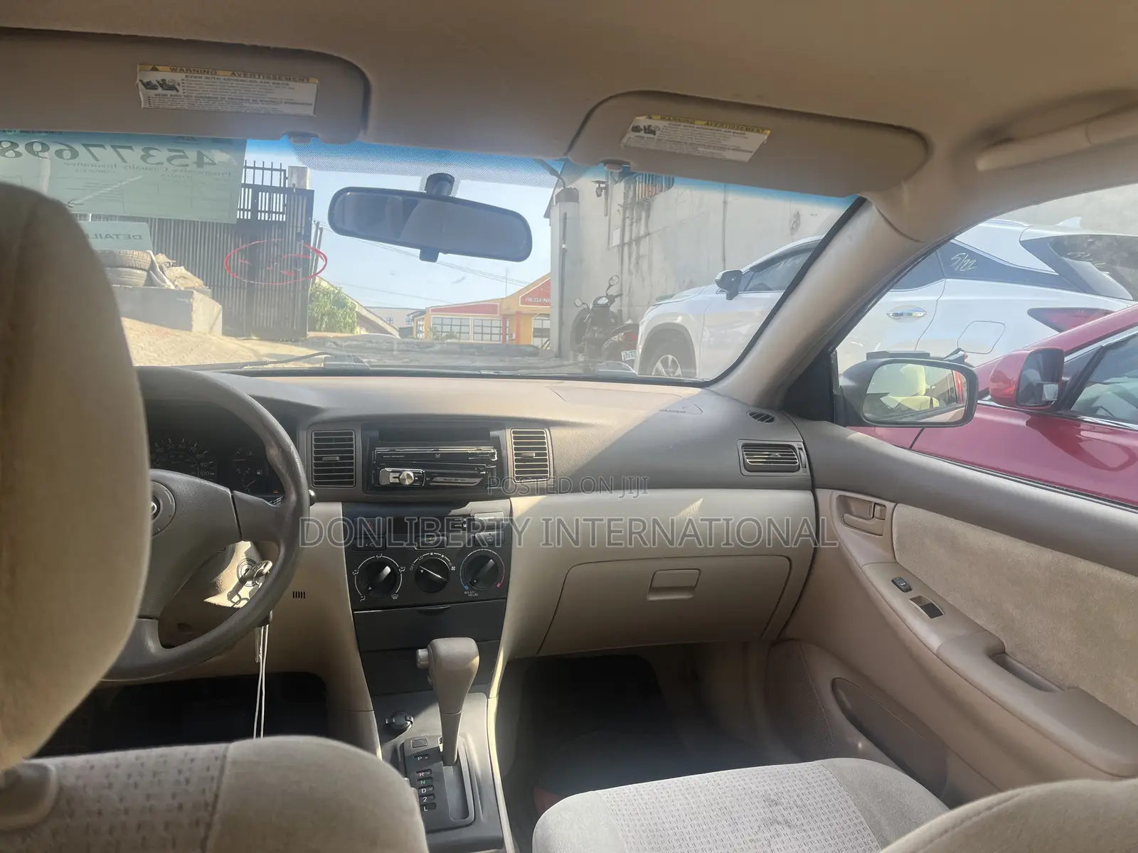 Toyota Corolla 2008 Red