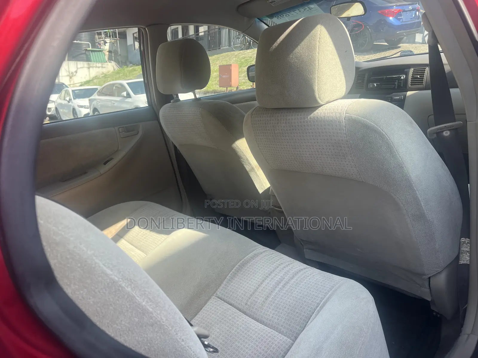 Toyota Corolla 2008 Red