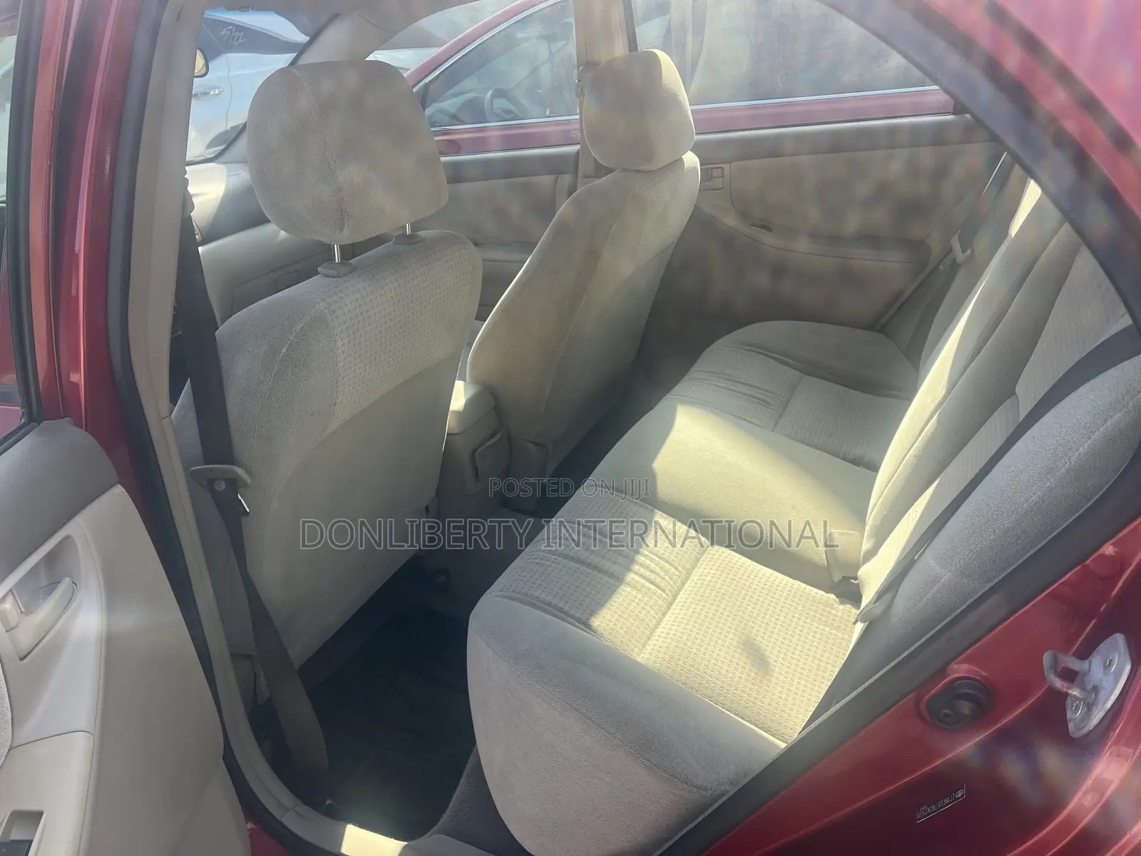 Toyota Corolla 2008 Red
