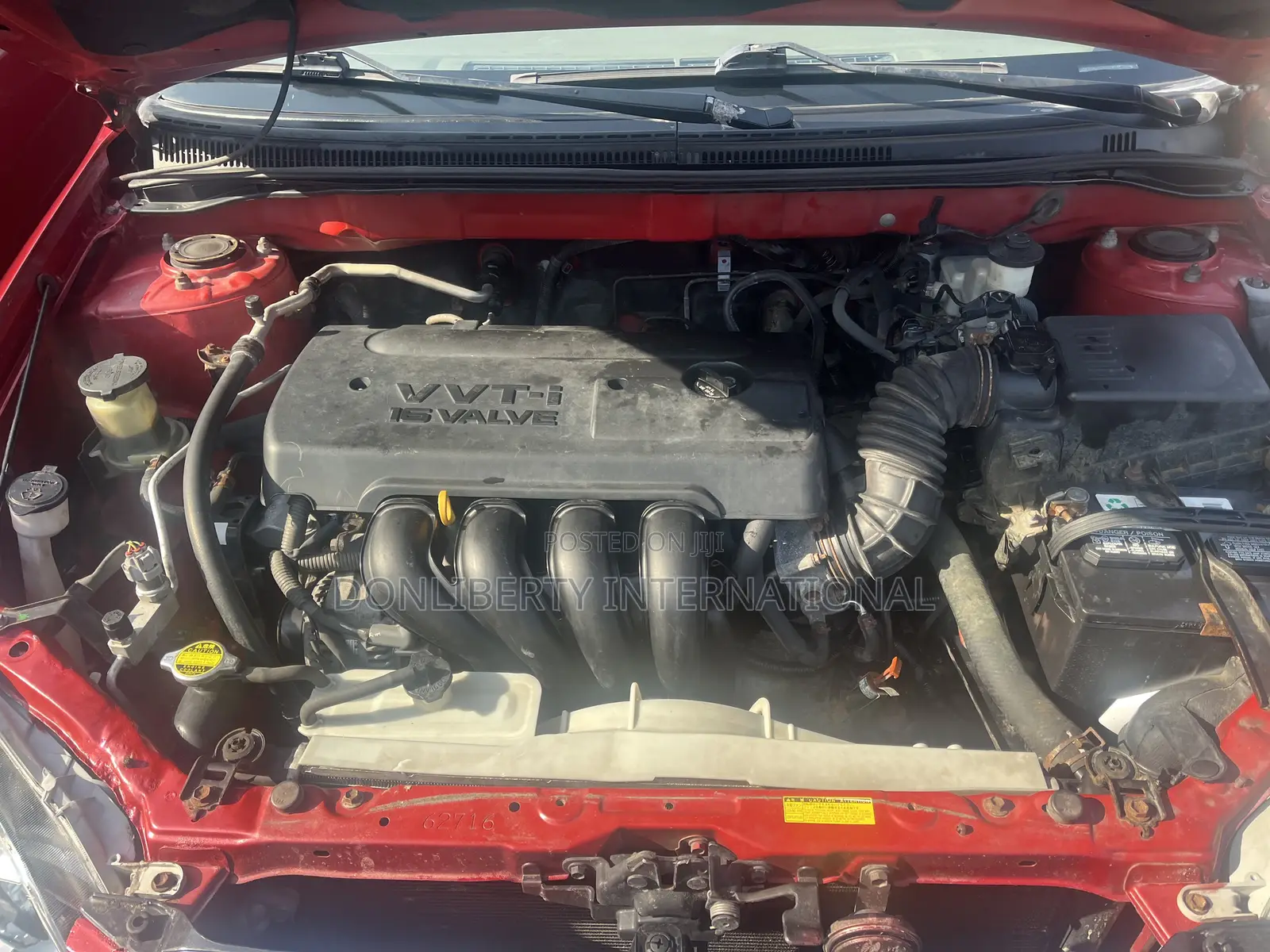 Toyota Corolla 2008 Red