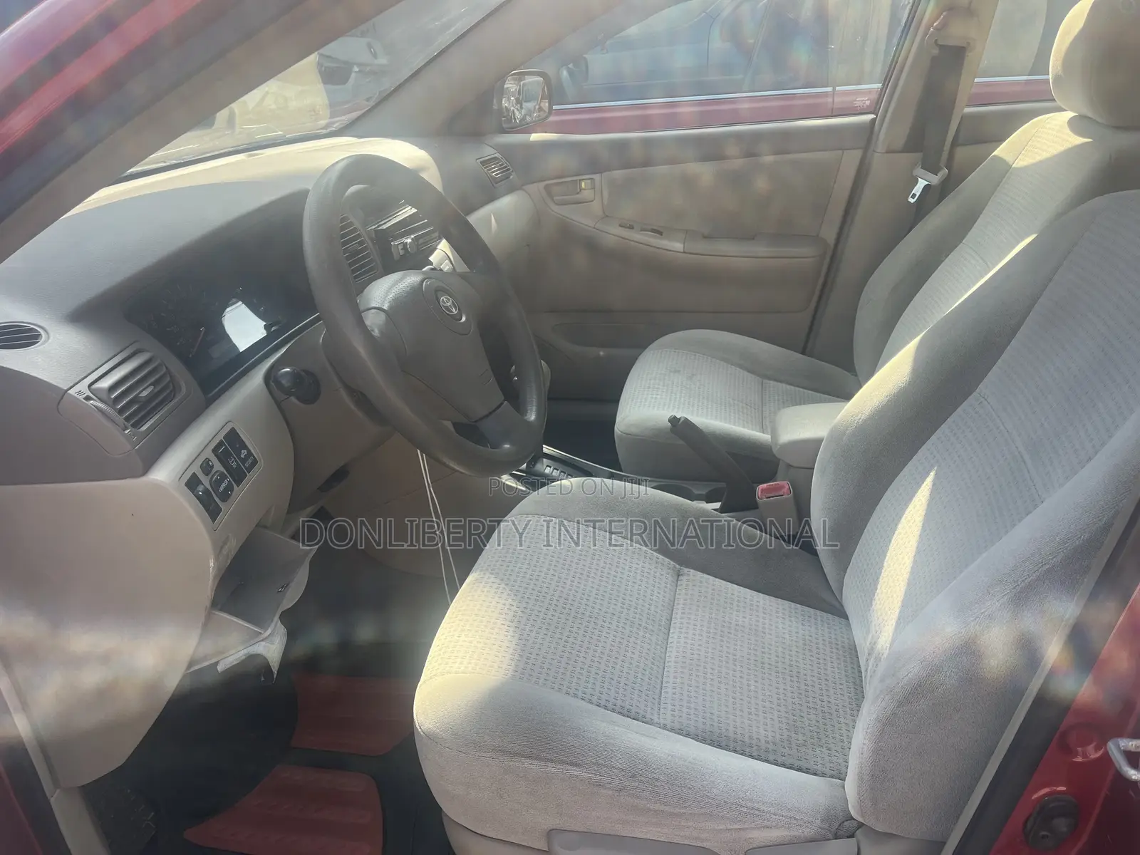 Toyota Corolla 2008 Red